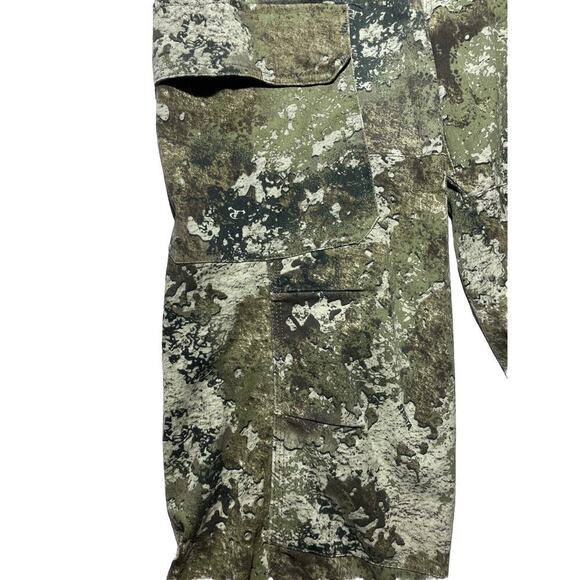 Vintage Camo Pants 2XL Y2K Hunting Camouflage Red Head Silent Hide XXL Ankle Tie - Picture 5 of 7